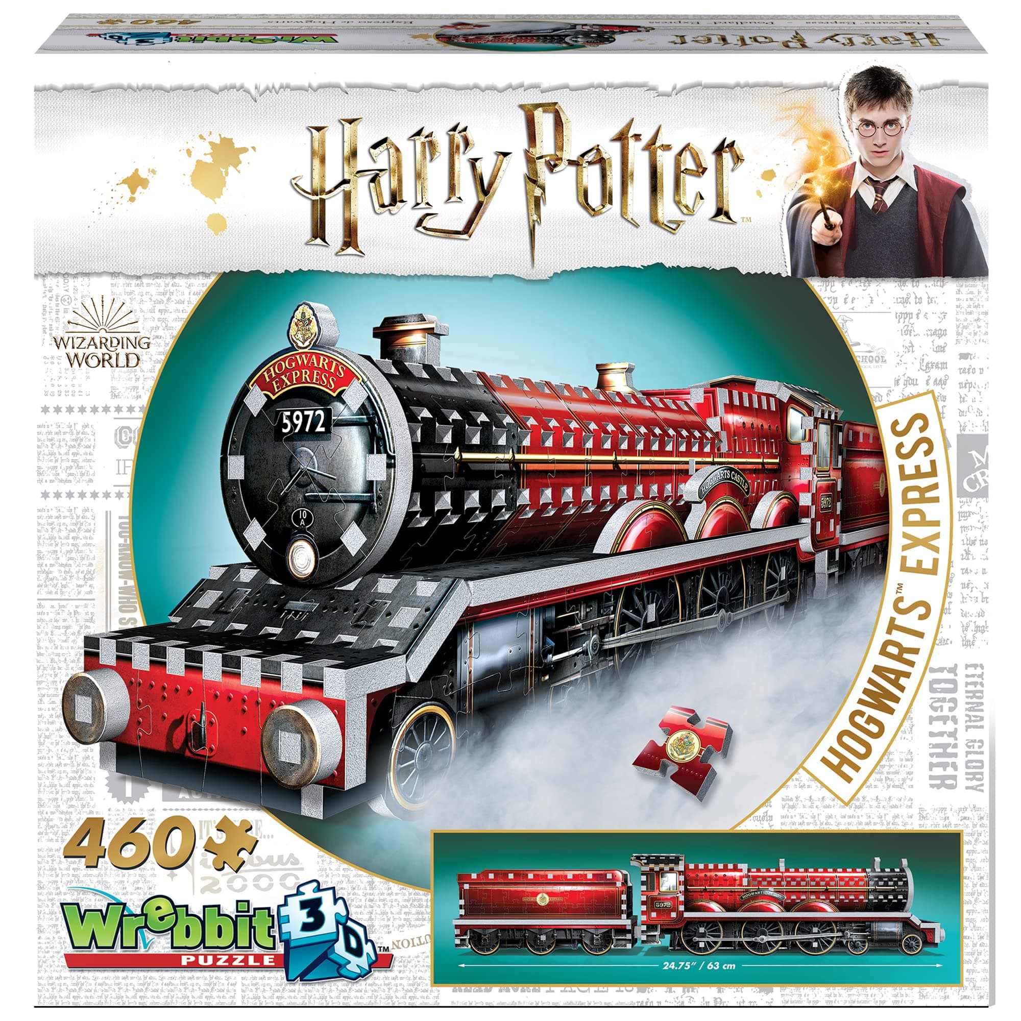 Wrebbit3D | Harry Potter: Hogwarts Express (460pc) | Puzzle | Ages 14+