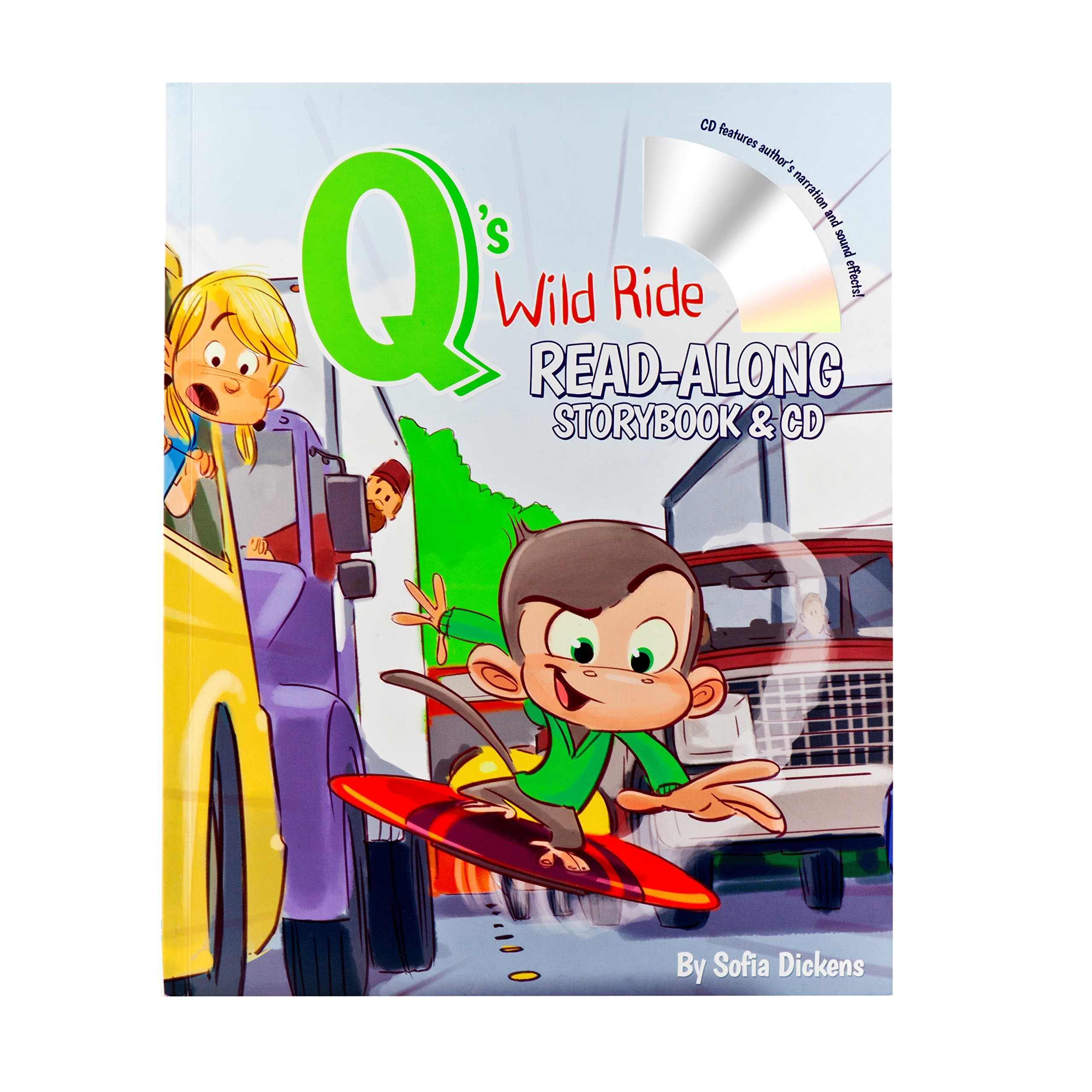Q's Wild Ride Read-Along Storybook & CD