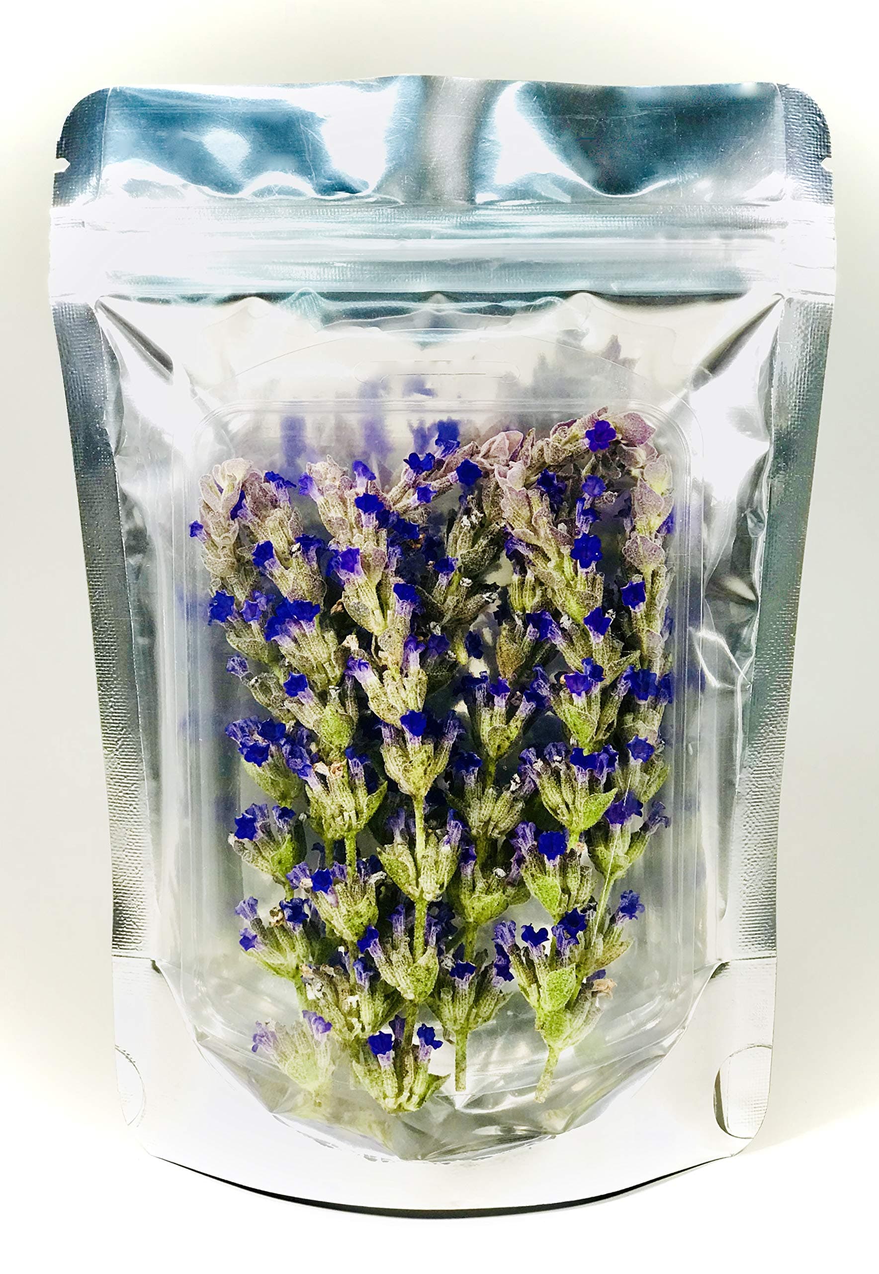 Smell Proof Mylar Storage Bag (50 Pack) PLUS SIZE 4" x 5.5" x 1.5" Inch Stand Up Pouch. Heat Sealable with Iron.