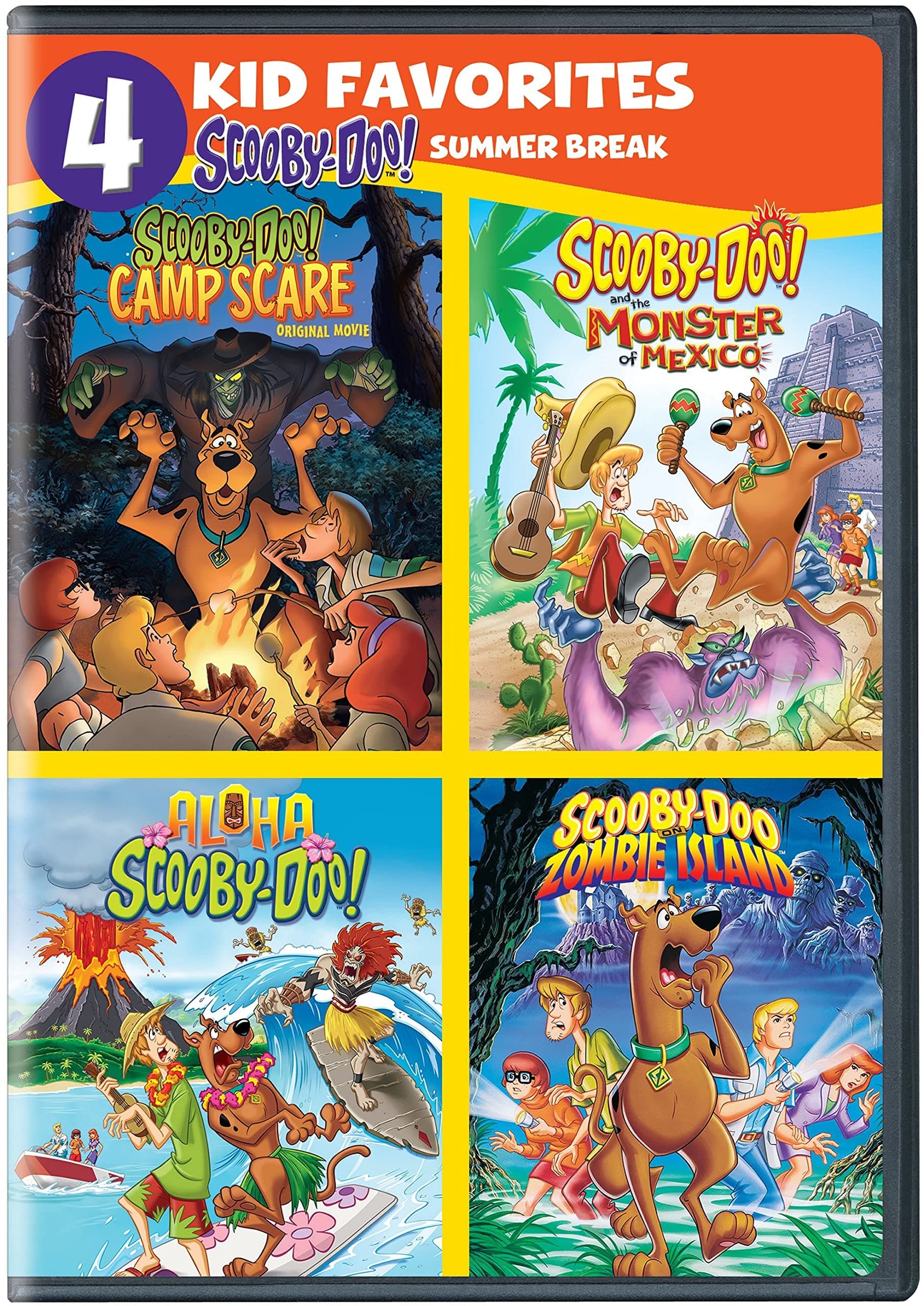4 Kid Fav: Scooby-Doo Summer Break (DVD)