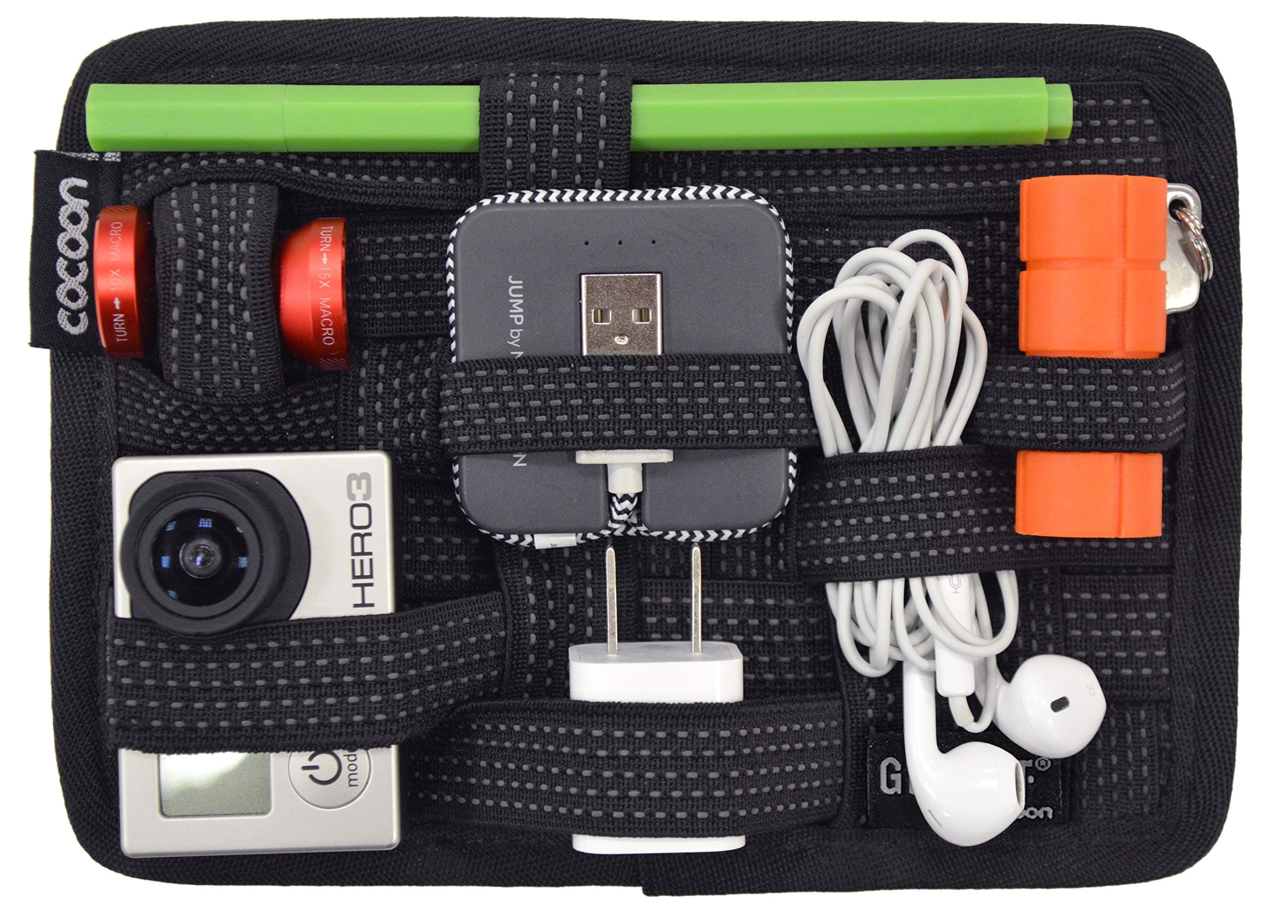 Cocoon CPG4BK GRID-IT! Organizer xSmall 7" x 5" (Black)