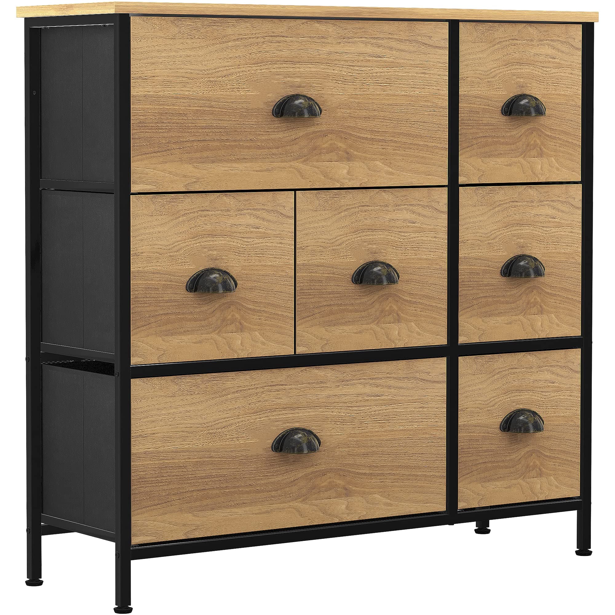 YITAHOME Storage Dresser, Brown