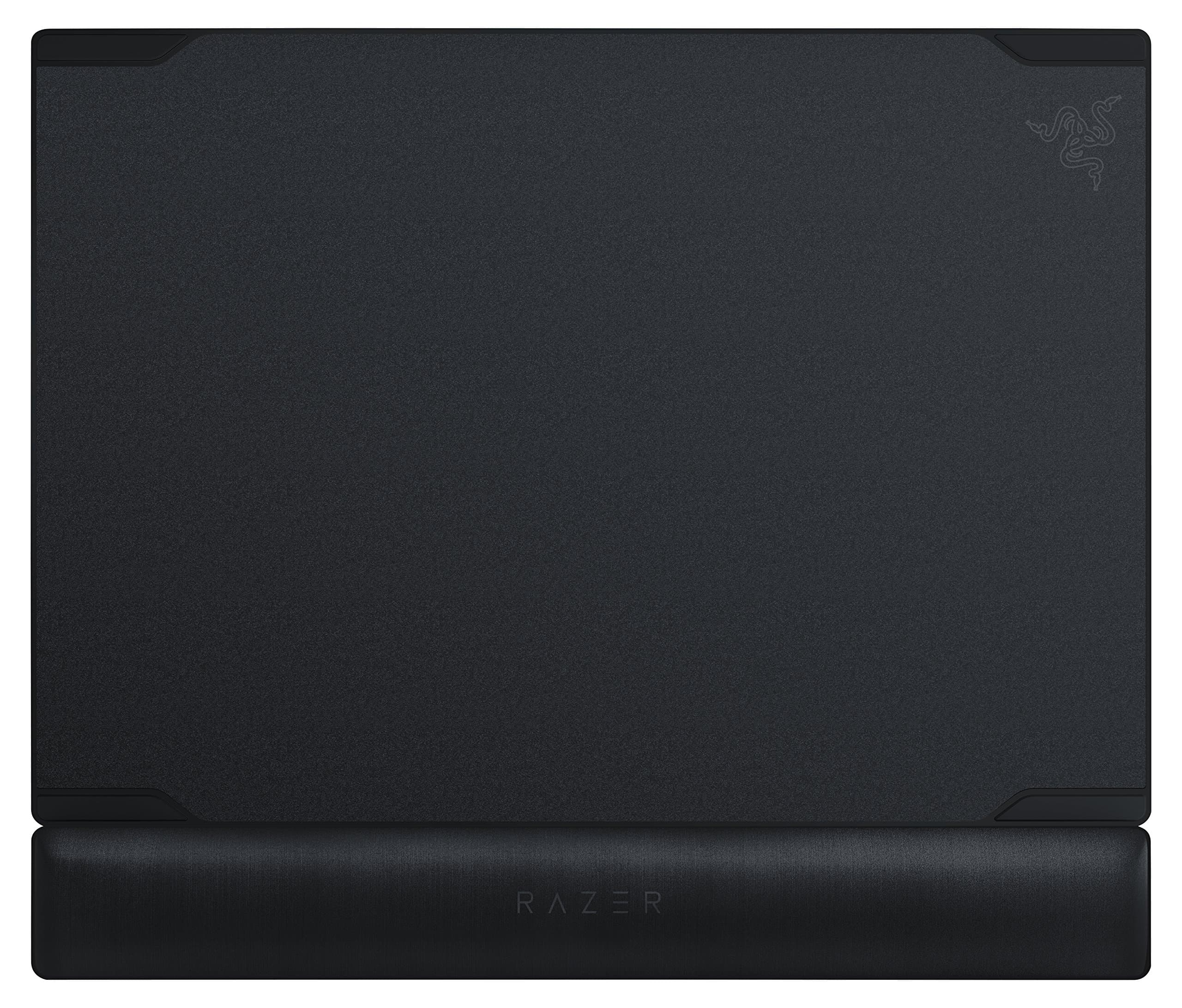 Razer Vespula V2: Dual-Sided Surface - Optimized Form Factor - Improved Memory Foam Wrist Rest - Hard and Cloth Gaming Mouse Pad