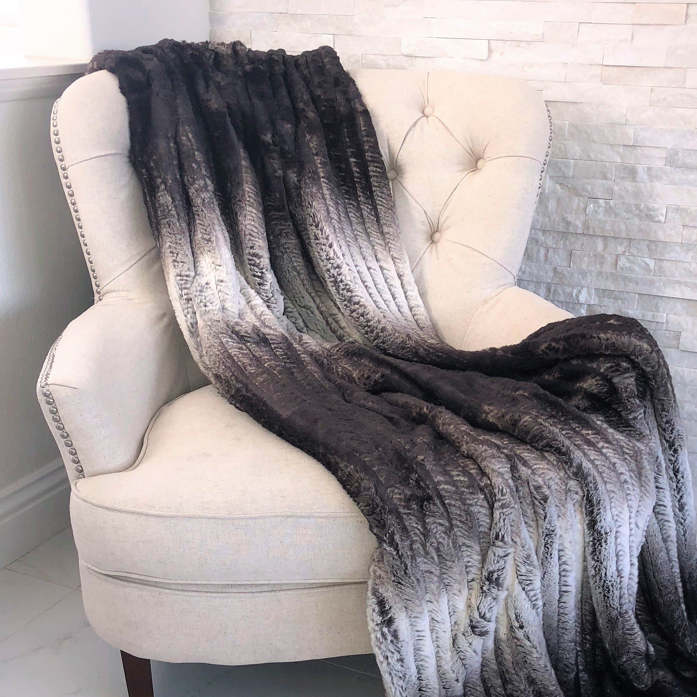 Plutus Brands Luxury Throw, 60" W x 84" L