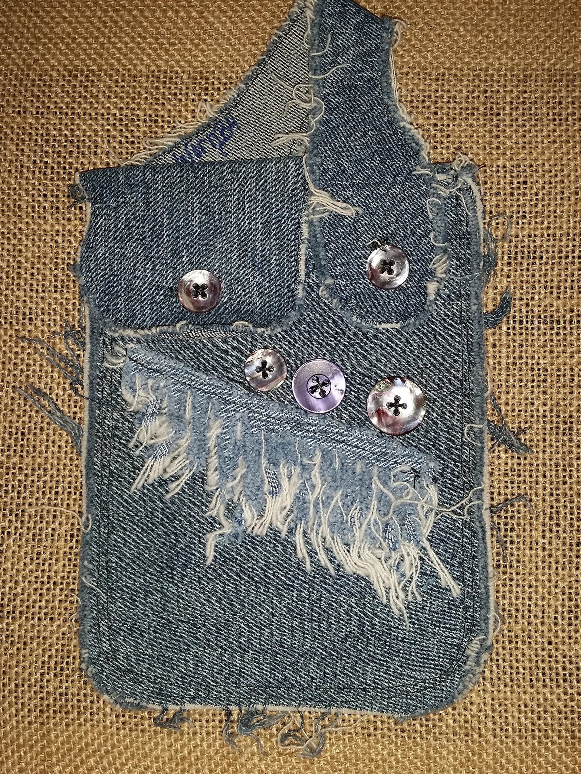 Fringed Belt/Wristlet Purse