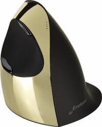 Evoluent Vertical Mouse C Right Wireless Gold Bluetooth+USB Optical Right-hand