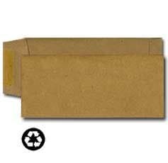 #10 Policy Envelope - 70# Text Brown Bag Kraft (4 1/8 x 9 1/2) - Business Series (Open End) (Pkg of 100) by Office Express