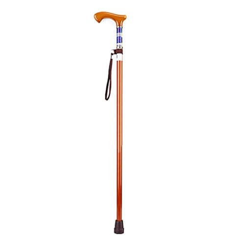 XUEPING Cane Old People Solid Wood Turn 3 Colors T-handle Original Length Of 92 Cm Can Be Truncated On Their Own ( Color : B )