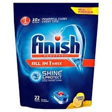 Finish All in One Max Original Dishwasher Tablets (Pack of 22)