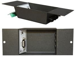 Supreme-Optimised IKON - AFB-75-P1 - FLOOR BOX PLATE, MULTIMEDIA, 75X175 - Pack of 1 --