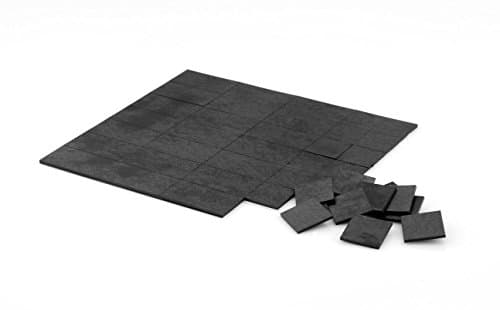 Self Adhesive Magnetic Squares – Extra Strong – 140 (2 x 2 cm, depth 1.4 mm DIN A5 Self Adhesive Magnetic Squares Super Easy. It All Magnetisieren.