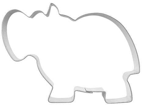 FORMINAHippo / Hippo Cookie Cutter, 8 cm, Tinplate