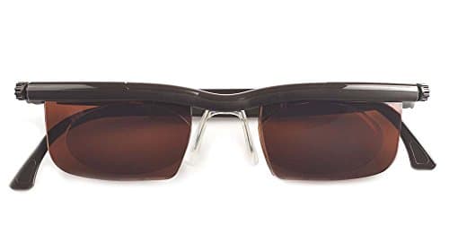 Adlens Sundials Brown & Brown Unisex Variable Focus Eyewear