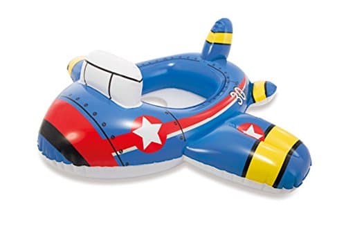 CFX Kid Swimming Float Baby Seat Flotation Automobile Styling Flotation,Swimming Ring,Flotador (Blue jet plane)