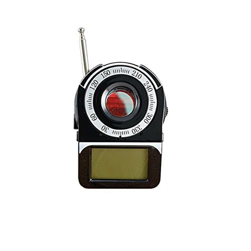 CC309 Anti Spy Anti Eavesdrop Signal Bug RF Detector Camera Laser Lens GSM Finder Radar Radio Scanner Portable Full Band Wireless Detector Monitor Alarm