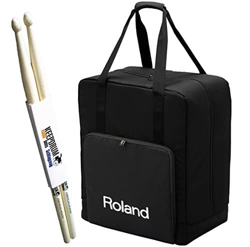 Roland CB-TDP Case for TD-4KP V-Drum set + Keepdrum Drumsticks 1 Pair