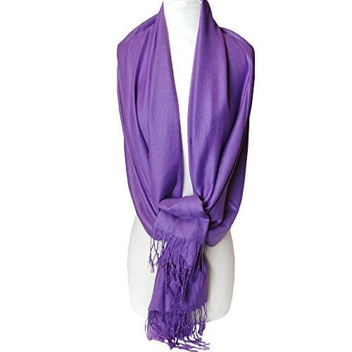 RK Essentials | Plain Pashmina’s Featuring Tassel Edging