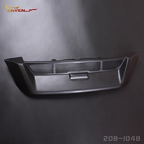 Matt Black Bumper Mesh Front Grill Grille