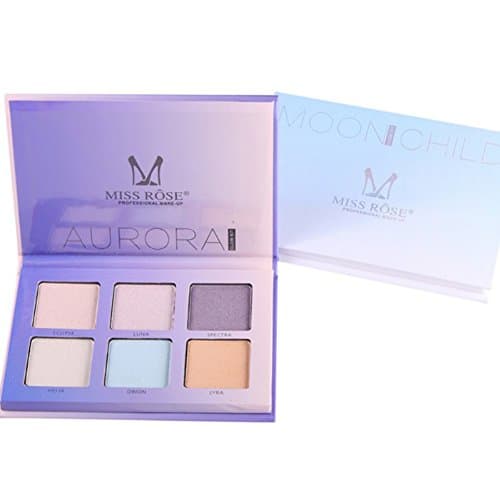 JUHON 6 Colors Makeup Highlighter Makeup Palette Highlighter