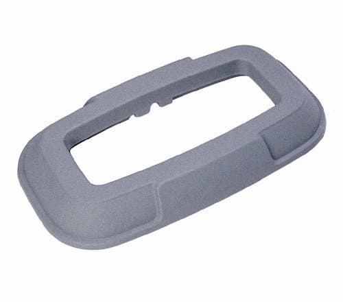 Toter 0ROL21-R1GST Open Top Lid for 23-Gallon Rectangular Slimline Trash Can, Graystone by Toter