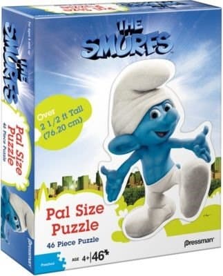 Genuine Smurfs Giant Floor Puzzle --