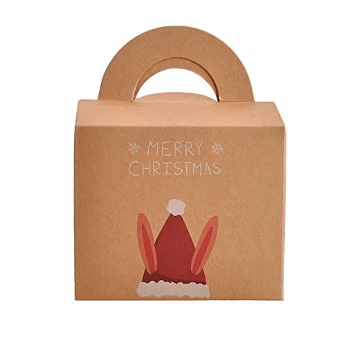 5pcs DIY Candy Gift Boxes, Venkaite Christmas Hats Candy Boxes for Christmas Sweet Wedding Favors Birthday Party
