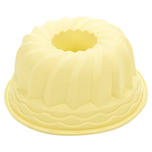 Silicone Bundt Pan Savarin Cake Mould Non Stick Ring Bakeware Baking Fluted Tin