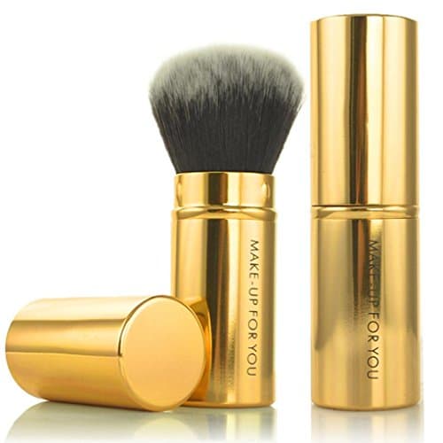 Make Up Brushes, Retractable Kabuki Blush Foundation Brushes Powder Brushes Cosmetic Makeup Brush Kit By MORWIND (B)