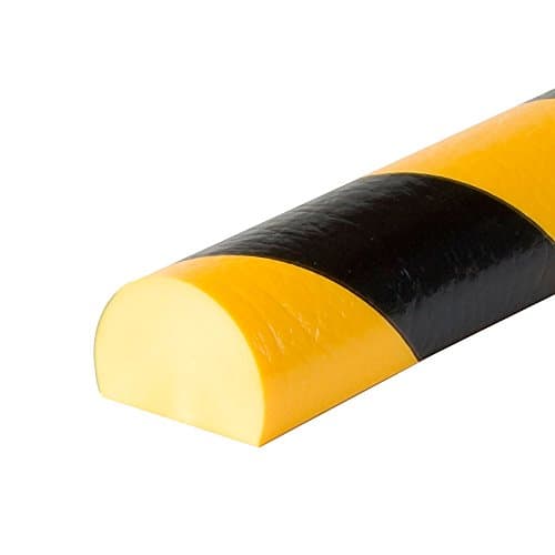 Type C - Surface Buffer Strip - Warns & Protects - Yellow/Black - 5000mm