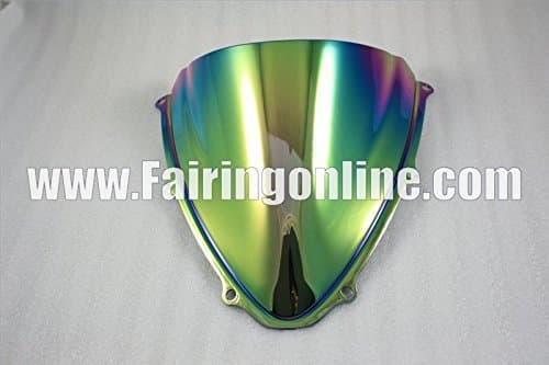 PedGeo(TM) 2015 Motorcycle Double Bubble Windscreen Windshield For Suzuki GSXR 600 750 06-07 K6 ABS I 2006-2007 C20