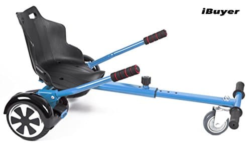 Self Balancing Hover Cart Go Cart Hover Seat 6" 8" 10" Self Balancing Scooter (Blue)