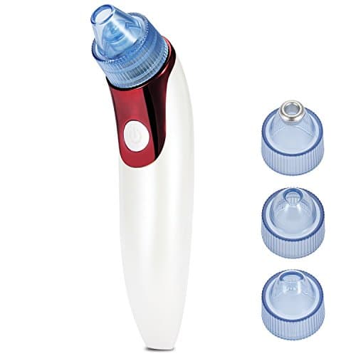 Blackhead Remover Blackhead Extraction Tool Comedo Suction Microdermabrasion Diamond Machine by Repou, Electronic Facial Pore Cleaner Acne Remover (Unisex), Charged by USB