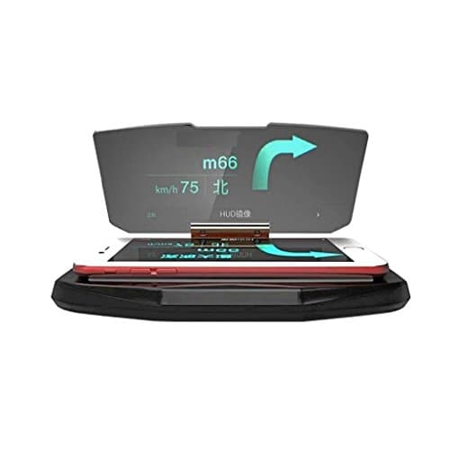 2Ticks Projector CAR GPS Navigation Holder HUD Head Up Display Phone Bracket Reflector For Xiaomi Mi 7