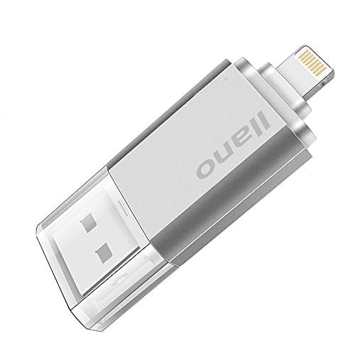 Metal MFI iOS Flash Drive for iPhone,iPad and more PC, 64GB Pen Drive Memory Storage, Thumb Drive, USB 3.0 Connector,Fingerprint Encryption for Privacy Protection