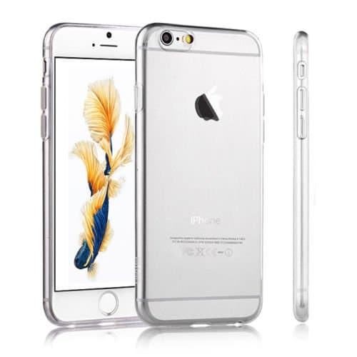 iPhone 6 Plus & 6s Plus Silicone Gel Case Case - Transparent Clear Soft Gel TPU Silicone Case Cover for Your iPhone 6 Plus & 6s Plus - Transparent Gel Case iPhone 6 Plus & 6s Plus by HASHTAG DESIGN®