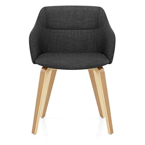 Harley Dining Chair Charcoal Fabric