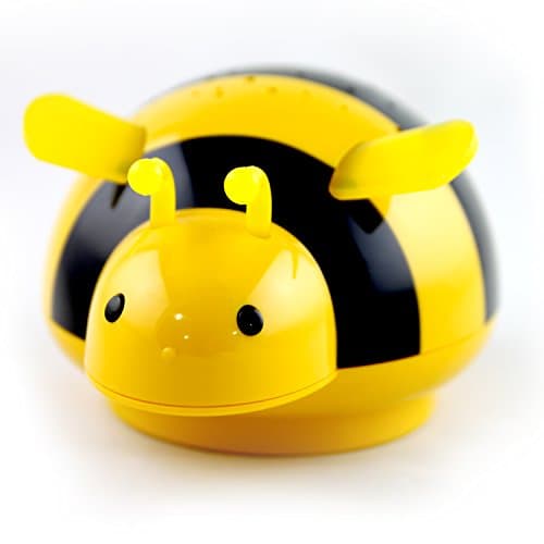 Lumitusi "Touch-Active, Easy Clean" Twilight Constellation Galaxy StarBee Projection Night Light (Yellow)