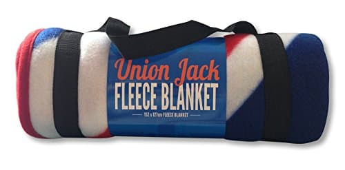 UNION JACK FLEECE BLANKET/PICNIC THROW