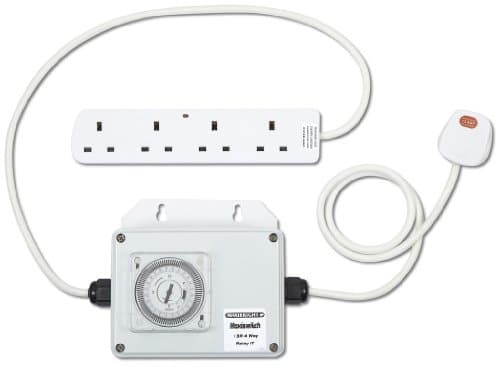 Maxiswitch 13amp 3kw 4-Way Integrated Timer Grow Light Controller