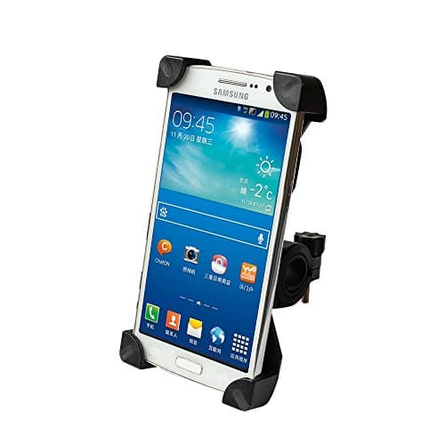 LMTECH Universal Bike Holder 360 Degrees Rotate Adjustable Mount 3.5 to 7 inch Compatible with Samsung, Galaxy, iPhone 7, 7 Plus, 6s Plus, 6, 6s, 5, etc