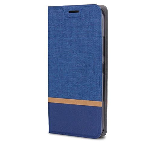 HTC Desire 10Pro Case - Luxury Slim PU Leather Flip Protective Magnetic Wallet Cover Case for HTC Desire 10 Pro with Stand Feature - Blue