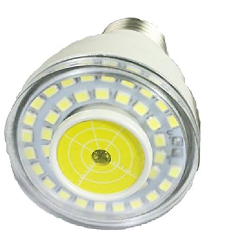 Firstmall E27 Microwave Radar Motion Sensor Automatic Swicth Light Bulb Warm White (7W, White)