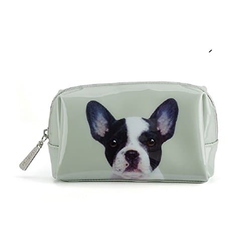 CATSEYE DOG ON STONE BEUTY BAG