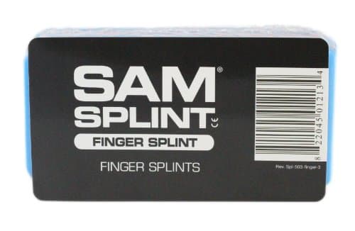 SAM MedicalProducts Finger Splints (Orange, 5-Pack)