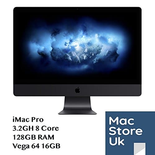 Apple iMac Pro 5K - 3.2GHz 8 Core - 128GB RAM - 1TB SSD - Radeon Pro Vega 64 16GB