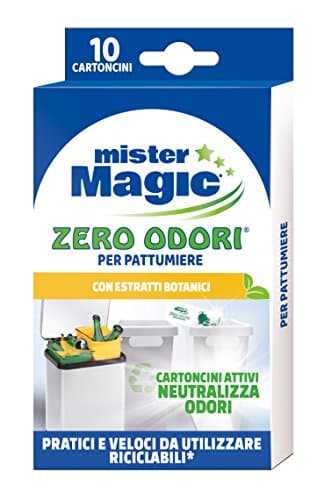 Mr Magic 119260 Cardstock, Zero Odours For Bin, Multi-Colour, 10 Sheets