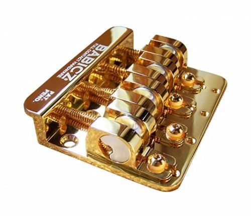 Babicz Full Contact Hardware 4-String Bass Bridge - Gold