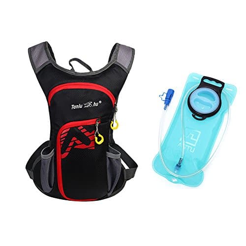Asiki 12L Hydration Backpack with 2L Water Bladder - Waterproof Camping Hiking Running Biking Trekking Climbing Cycling Hydration Pack & Rucksack