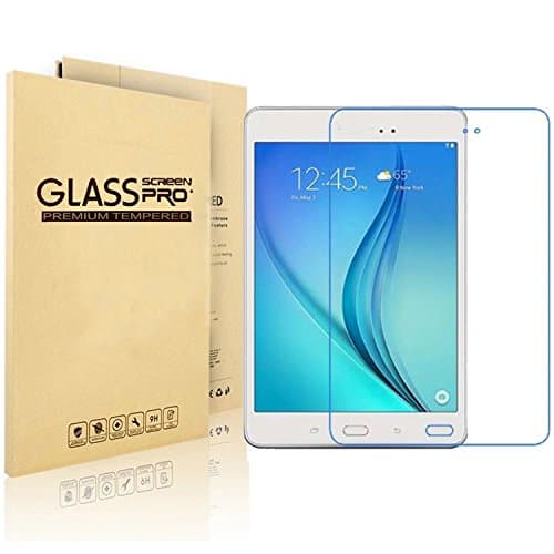 NEXTANY® Samsung Galaxy Tab A 8.0 Tempered Glass Screen Protector - Premium Tempered Glass Screen Protector(2.5D 9H Hardness, Superslim 0.3mm) for Galaxy Tab A 8.0 P350 P355 - The Best Tab A 8.0 Screen Protector To Guard Against Scratches and Drops - Ultra HD Clear with Maximum Touchscreen Accuracy - Lifetime Warranty (Tab A 8.0)