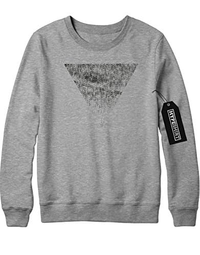 Sweatshirt Dot Fade Triangle H140000 - Grey - XX-Large